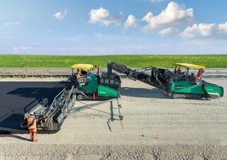 Track-asfalteermachines Vögele Super 3000-3i