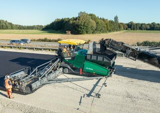 Track-asfalteermachines Vögele Super 3000-3i