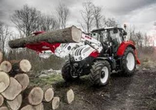 Tractoren met vierwielaandrijving Steyr 4110 Multi