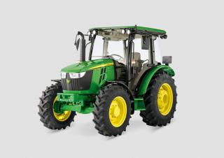 Tractoren met vierwielaandrijving John Deere 5075E