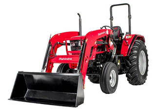 Tractoren met vierwielaandrijving Mahindra 6075