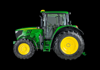 Tractoren met vierwielaandrijving John Deere 6110M