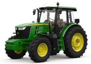 Tractoren met vierwielaandrijving John Deere 6140B