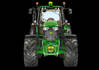 Tractoren met vierwielaandrijving John Deere 6140M