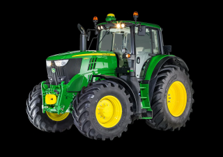 Tractoren met vierwielaandrijving John Deere 6175M