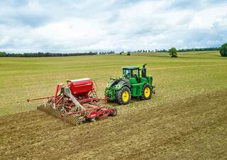 Tractoren met vierwielaandrijving John Deere 9R 440