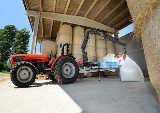 Tractoren met vierwielaandrijving SAME Argon 70 