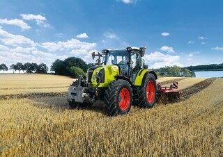Tractoren met vierwielaandrijving Claas Arion 410 Basic 