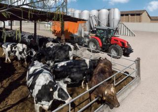 Tractoren met vierwielaandrijving SAME Explorer 110 HD 