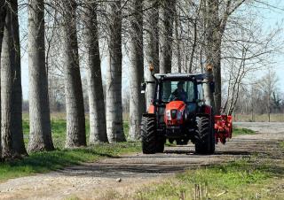 Tractoren met vierwielaandrijving SAME Explorer 90 MD