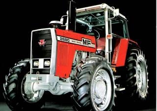 Tractoren met vierwielaandrijving Massey Ferguson MF 2680 E