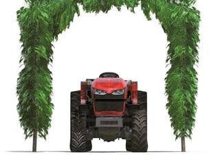 Tractoren met vierwielaandrijving Massey Ferguson MF 3GE.85 