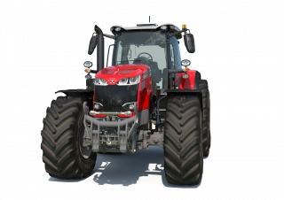 Tractoren met vierwielaandrijving Massey Ferguson MF 7718 S