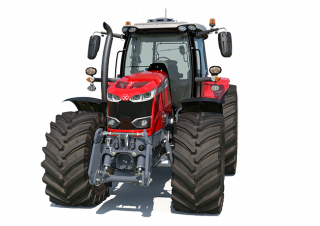Tractoren met vierwielaandrijving Massey Ferguson MF 7718 S