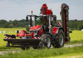 Tractoren met vierwielaandrijving Massey Ferguson MF 8S.245
