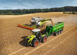 Tractoren met vierwielaandrijving Claas Xerion 4200 Trac VC