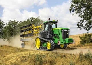 Tractors met rubberwielen John Deere 9570RT
