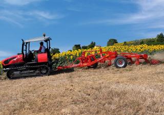 Tractors met rubberwielen SAME Krypton 115 
