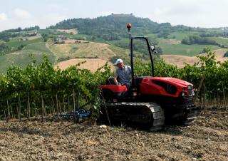 Tractors met rubberwielen SAME Krypton F 90 