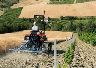 Tractors met rubberwielen SAME Krypton F 90 