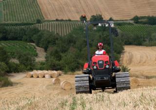 Tractors met rubberwielen SAME Krypton M 115