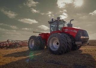 Tractors met rubberwielen Case IH Steiger 595 Quadtrac