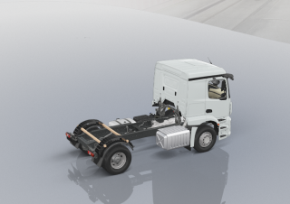 Trucks Trekkers Mercedes-Benz Actros 1824 LS 4x2