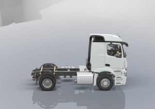 Trucks Trekkers Mercedes-Benz Actros 1832 LS 4x2