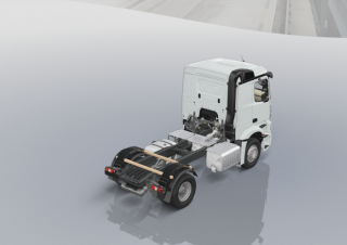 Trucks Trekkers Mercedes-Benz Actros 2032 LS 4x2