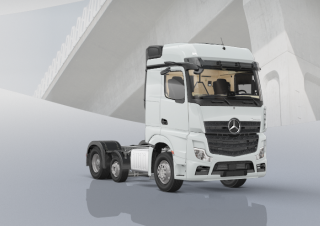 Trucks Trekkers Mercedes-Benz Actros 2442 LS 6x2