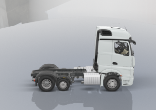 Trucks Trekkers Mercedes-Benz Actros 2442 LS 6x2