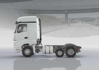 Trucks Trekkers Mercedes-Benz Actros 2442 LS 6x2