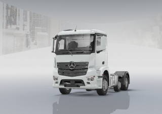 Trucks Trekkers Mercedes-Benz Actros 2448 LS 6x2