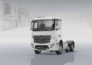 Trucks Trekkers Mercedes-Benz Actros 2453 LS 6x2