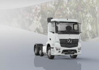 Trucks Trekkers Mercedes-Benz Actros 2463 LS 6x2