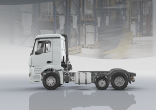 Trucks Trekkers Mercedes-Benz Actros 2530 LS 6x2