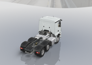Trucks Trekkers Mercedes-Benz Actros 2543 LS 6x2