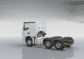 Trucks Trekkers Mercedes-Benz Actros 2543 LS 6x2