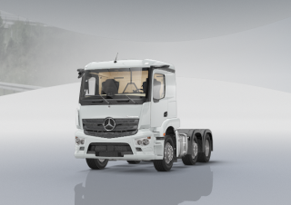 Trucks Trekkers Mercedes-Benz Actros 2543 LS 6x2