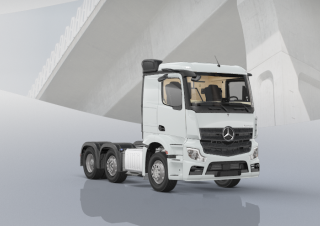 Trucks Trekkers Mercedes-Benz Actros 2548 LS 6x2