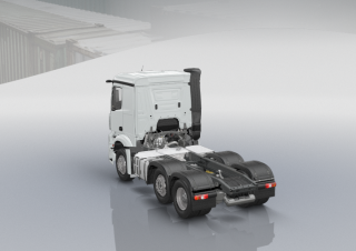 Trucks Trekkers Mercedes-Benz Actros 2548 LS 6x2