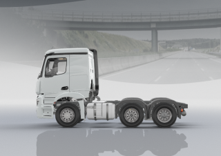 Trucks Trekkers Mercedes-Benz Actros 2548 LS 6x2
