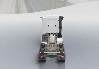 Trucks Trekkers Mercedes-Benz Actros 2633 LS 6x4