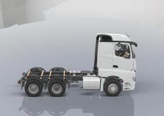 Trucks Trekkers Mercedes-Benz Actros 3343 LS 6x4
