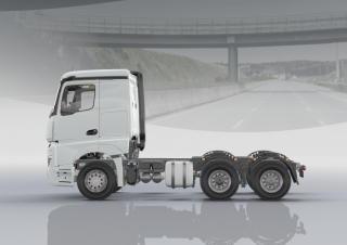 Trucks Trekkers Mercedes-Benz Actros 3343 LS 6x4