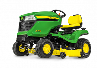 Zitmaaiers en Tuin tractoren John Deere X350