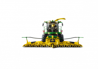 Veldhakselaars met vierwielaandrijving John Deere 8400 