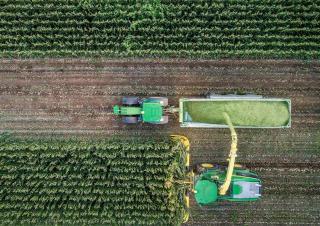 Veldhakselaars met vierwielaandrijving John Deere 9600