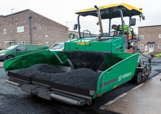 Verrijdbare asfalteermachine Vögele Super 1003i