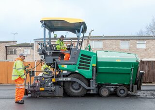Verrijdbare asfalteermachine Vögele Super 1003i